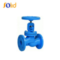 DIN3356 DIN 3202 Cast Iron Bellows Globe Valve with Flanged End
